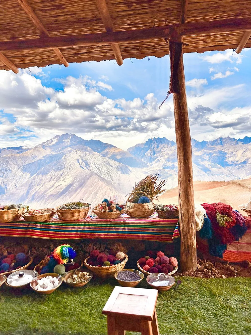 Vive una Experiencia Textil Andina en el Valle Sagrado